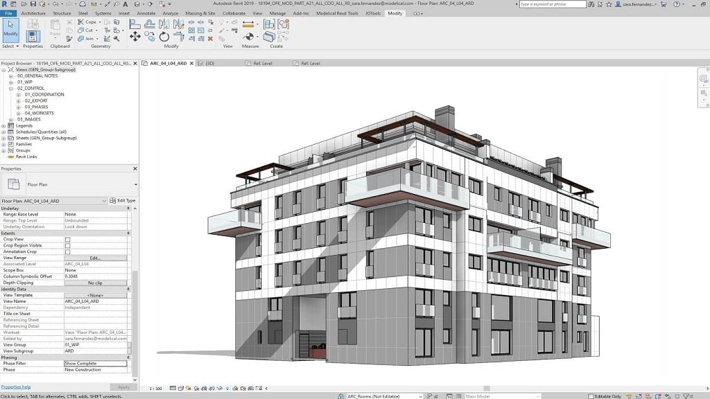 progettazione architettonica in 3d